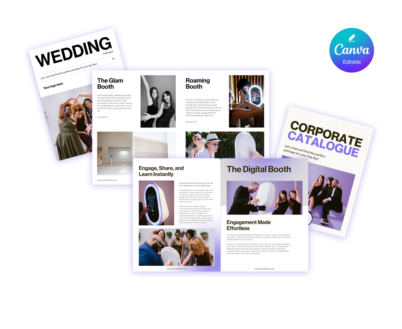 Salsa 2 - Plug and Play Marketing Bundle Marketing & Advertising Digital Download Photobooth Supply Co.