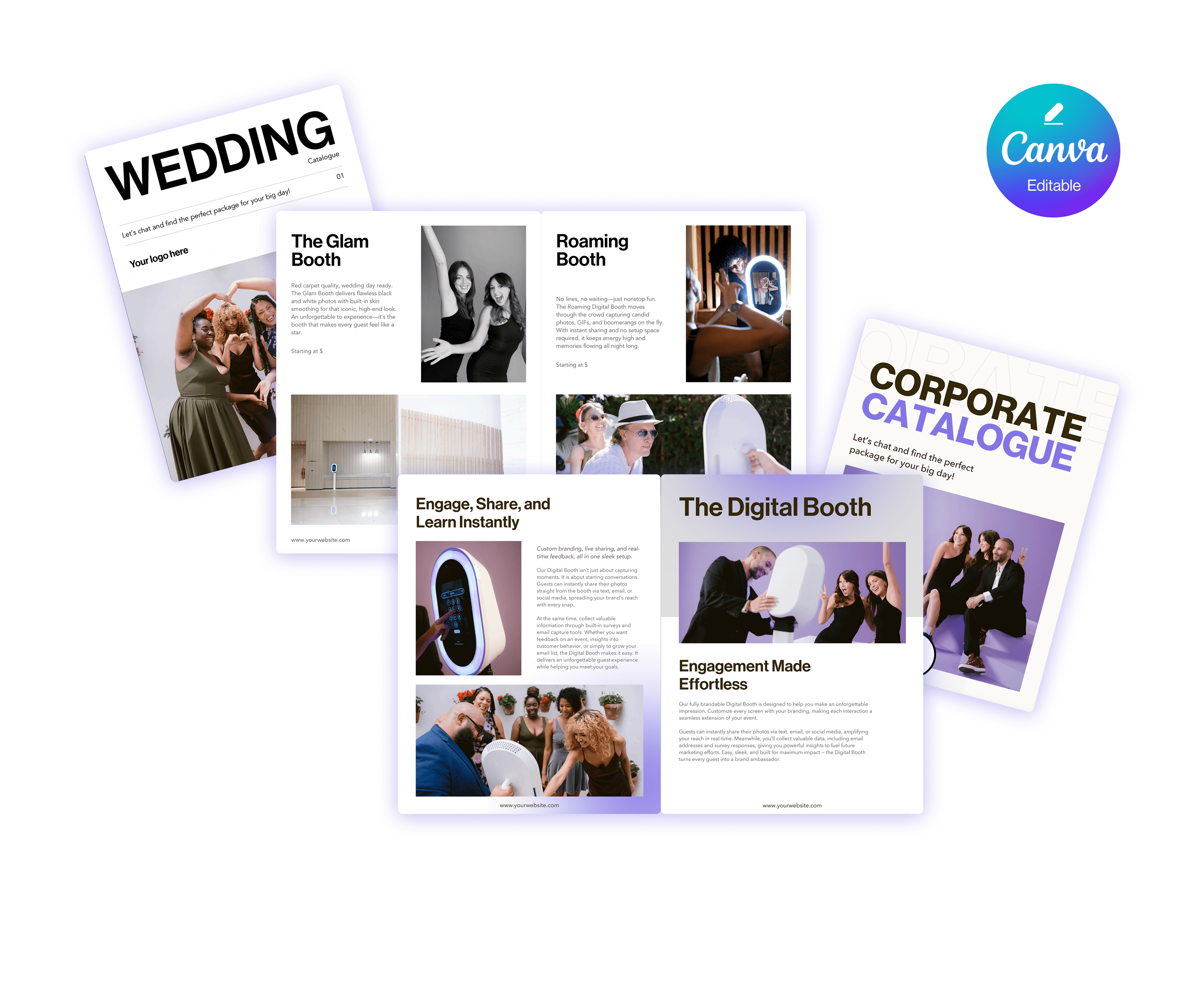 Salsa 2 - Plug and Play Marketing Bundle Marketing & Advertising Digital Download Photobooth Supply Co.