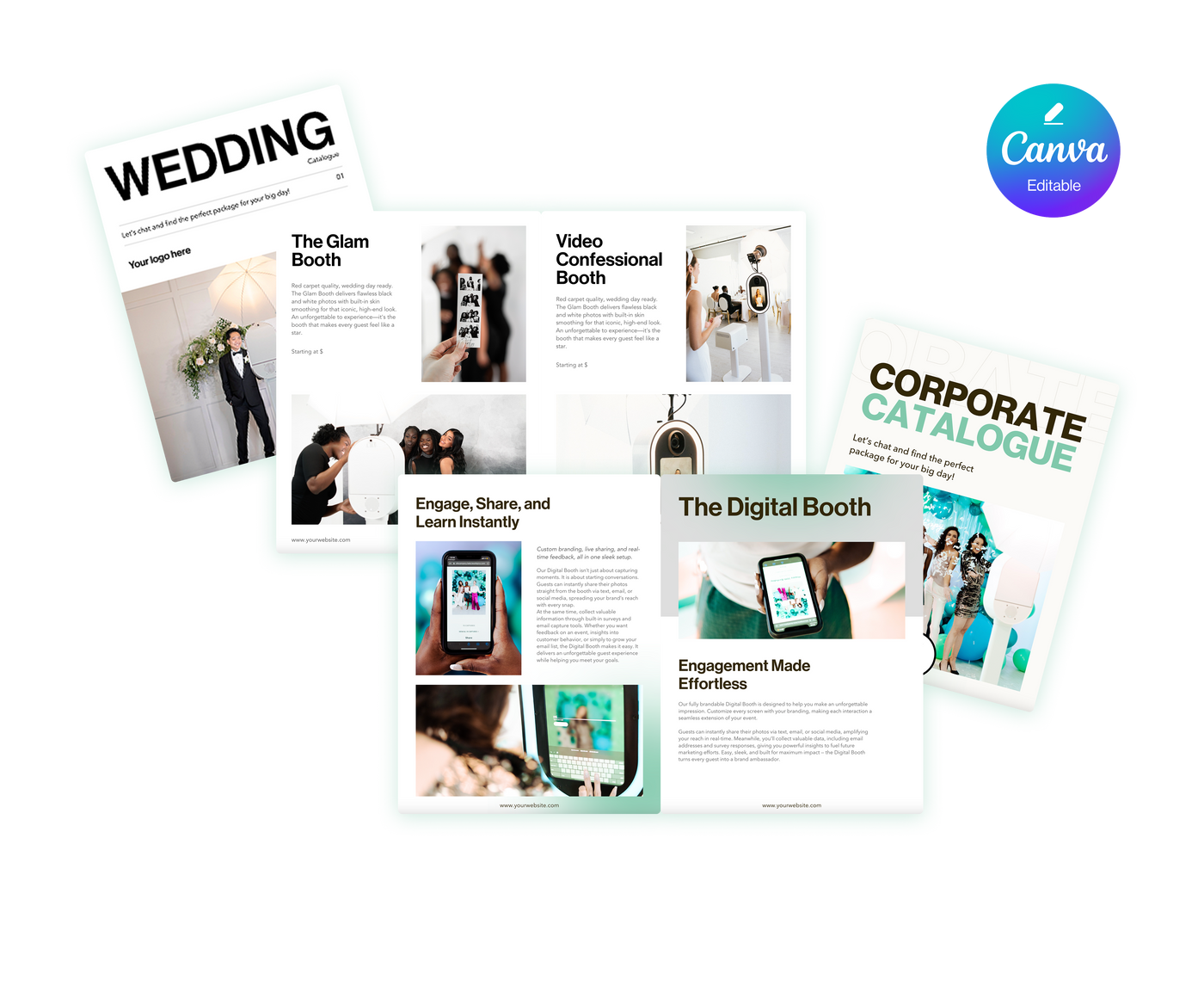 Salsa 1 - Plug and Play Marketing Bundle Marketing & Advertising Digital Download Photobooth Supply Co.