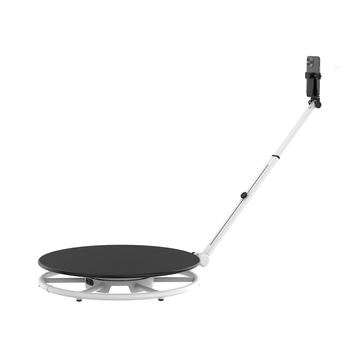 tortilla 360 photo booth with cell phone full body rendering